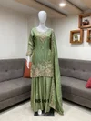 Luxuria Vol 1 By Beriston Tissue Silk Embroidery Sharara Suit
